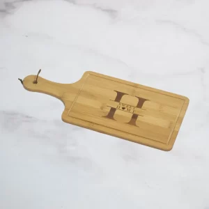 Tabla de picar grabada