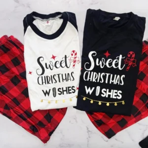 Pijama navideña personalizada