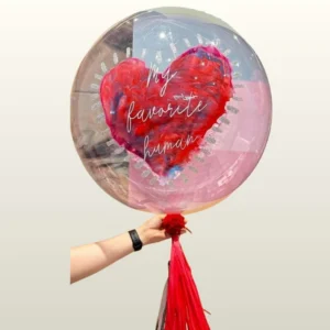 Burbuja Personalizada con helio