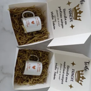 Tazas personalizadas incluye cajita personalizada