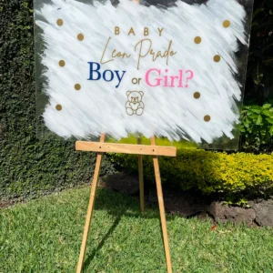 Renta de acrílico personalizado